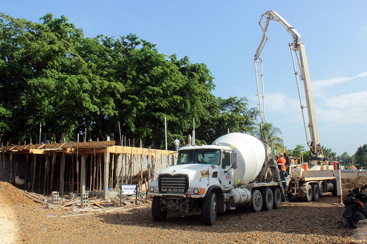 Avanza construcción nuevo edificio Cuerpo de Bomberos de Bonao